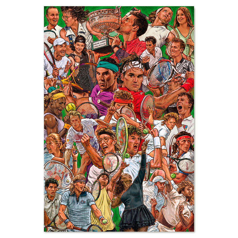 Poster Leyendas Tenis