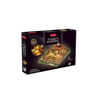 Puzzle 3D Zamek Malborku LED — image 1