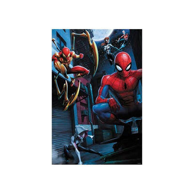 Puzzle Lenticular Marvel Spiderman New Universo — image 1
