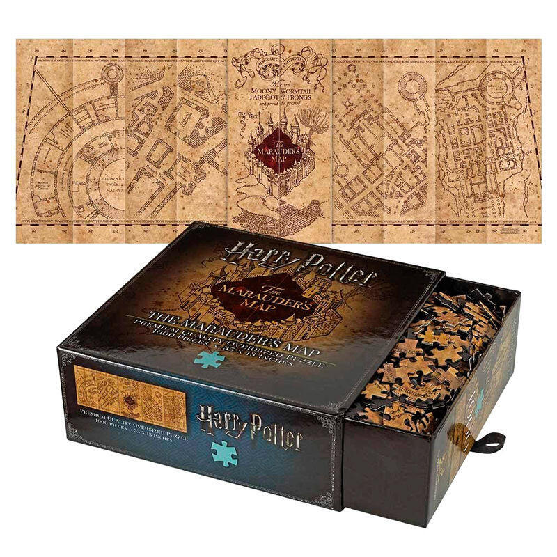 Puzzle Mapa Merodeador Harry Potter 1000PZ