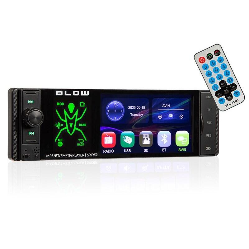 Blow Radio Spider 4 Rds RGB MP5/USB/microSD/Bluetooth