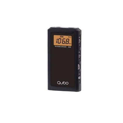 Qubo Radio Laptop RD-10 With Cable a Batteries Black — image 1