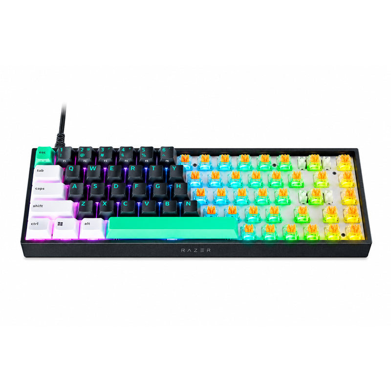 Razer Reclusa X Mini 65% Wired Keyboard, Us Layout, Black