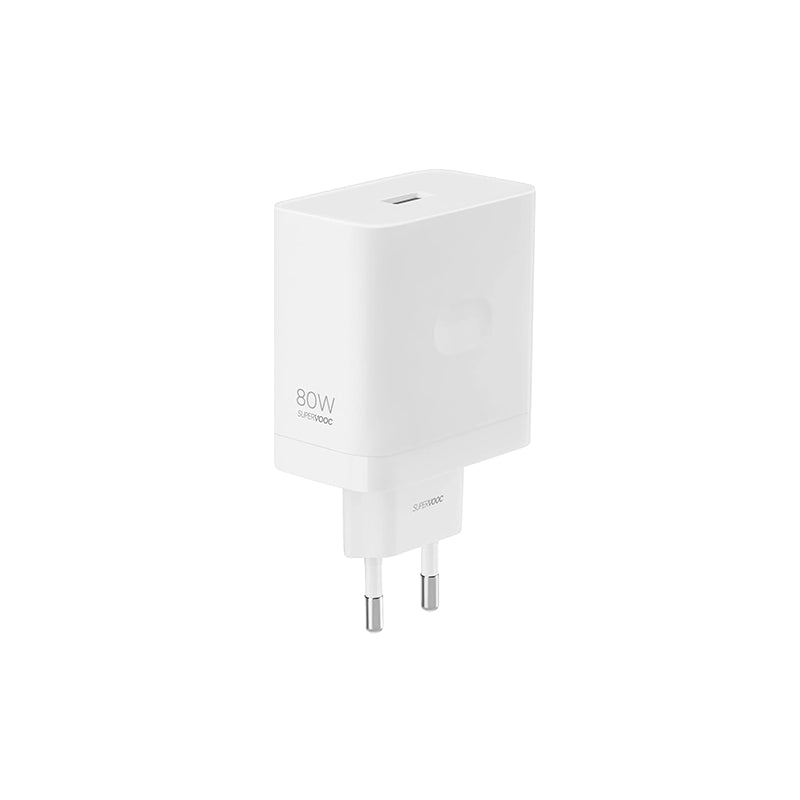 Realme 80W USB-A Supervooc Adapter - White