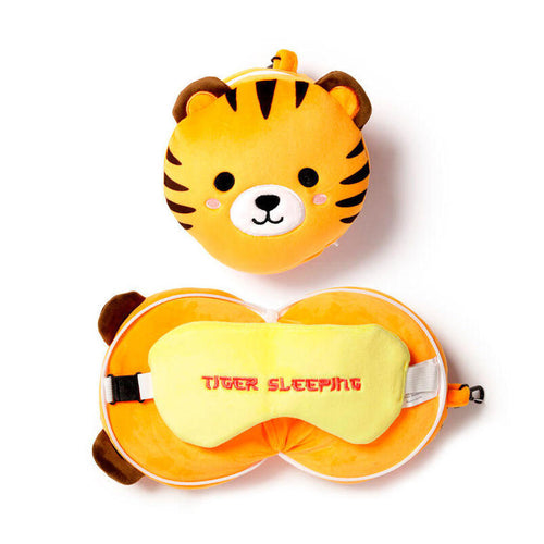 Relaxeazzz Set Plush Toy Tigre: Pillow + Bandage — image 1