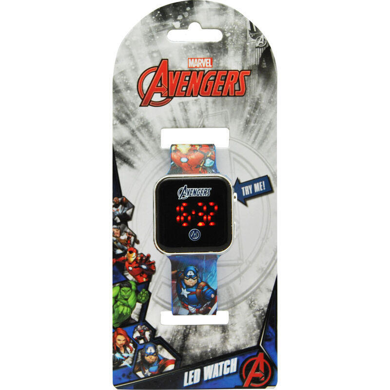 Marvel Watch Vengadores Avengers LED