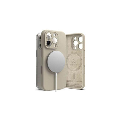Ringke Silicone Magnetic Iphone 16 Pro Bezowy — image 1
