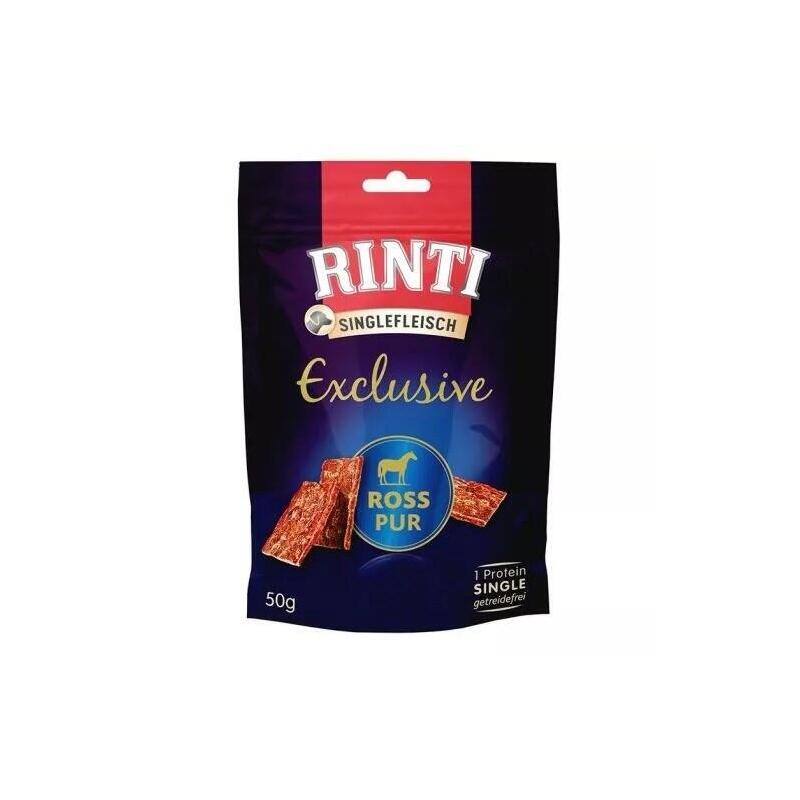 Rinti Singlefleisch Exclusive Horse - Premio Perros - 50G