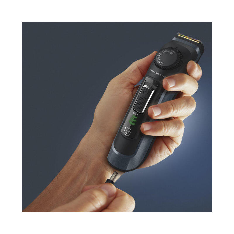 Rowenta TN3804E0 Virtuo Beard Trimmer, Self-sharpening