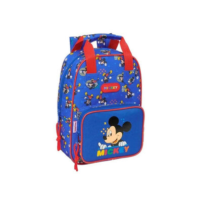 Safta Mickey Mouse Today Backpack Kids - Bolsillo Front - Card Id - Hombreras Acolchadas - Handle Forrada - 4. — image 1