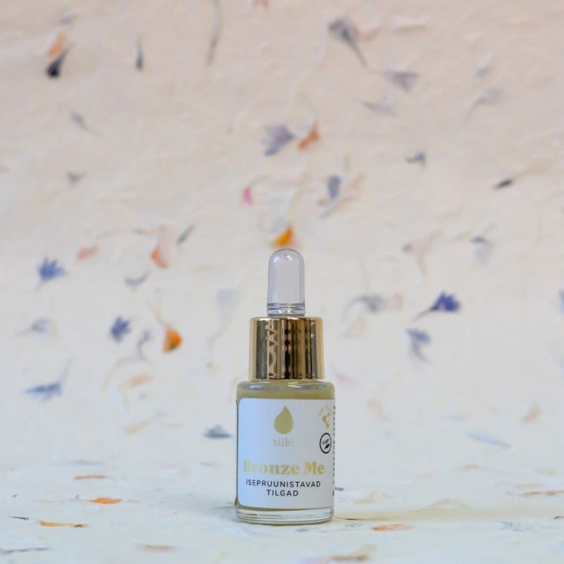 Self-Tanning Drops with Algae Extract and Hyaluronic Acid, 15ml