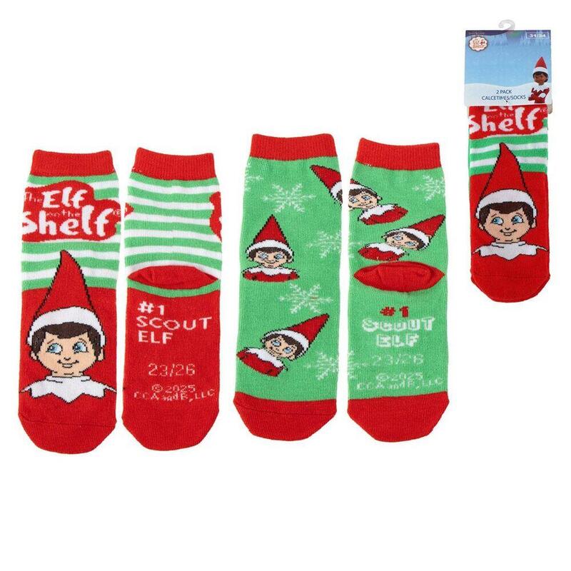 Set 2 Pares Socks The Elf On The Shelf