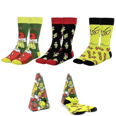 Set 3 Socks Grinch — image 1
