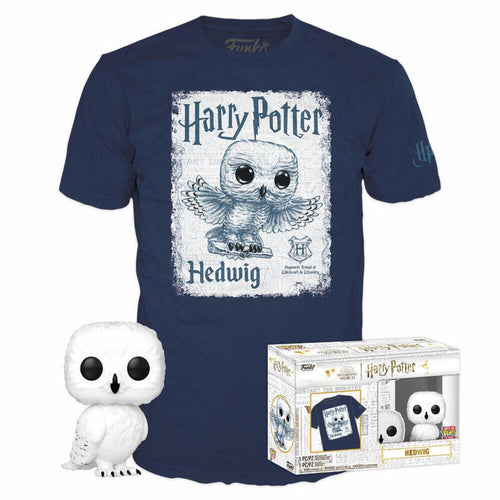 Set Figure Pop &38, Tee Harry Potter Hedwig Size L — image 1