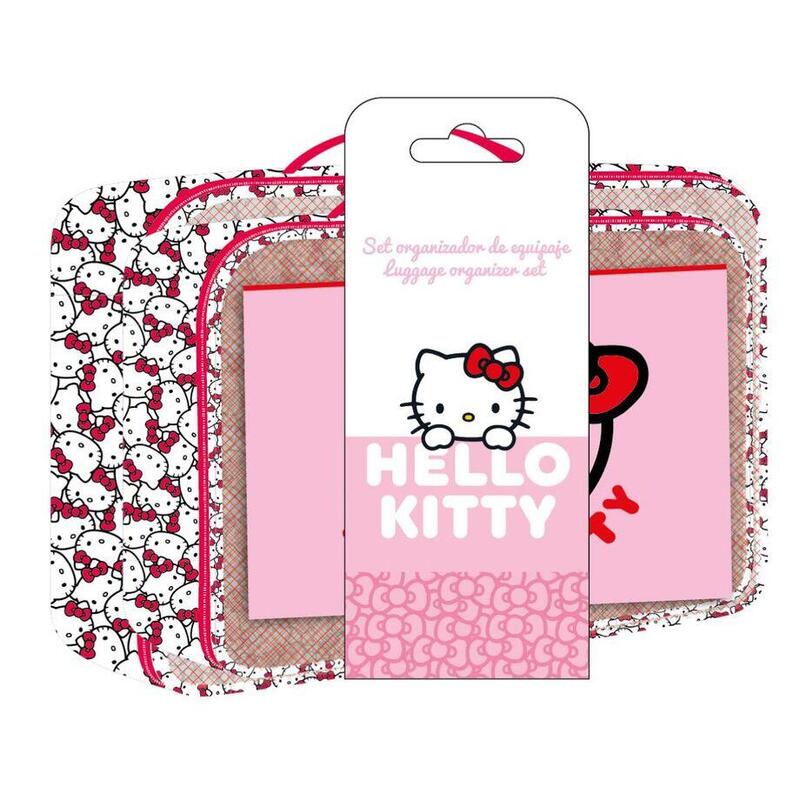 Set Neceseres Aseo Travel Hello Kitty