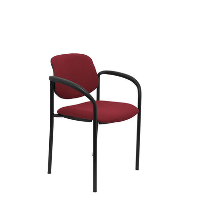 Chair Fixed Villalgordo Bali Granate Chasis Black — image 1