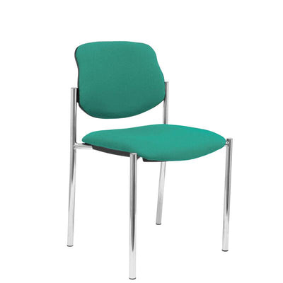 Chair Fixed Villalgordo Bali Green Chasis Cromo — image 1
