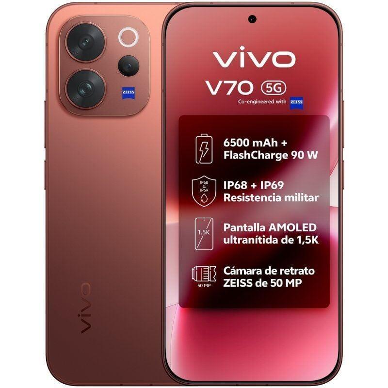 Vivo Smartphone V70 8GB 512GB 6.59' 5G Brown