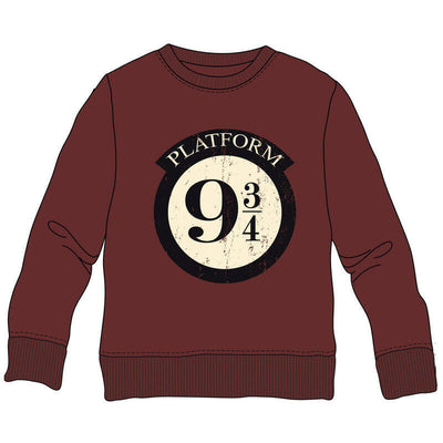 Hoodie Platform 9 3/4 Harry Potter Kids Size 12 — image 1