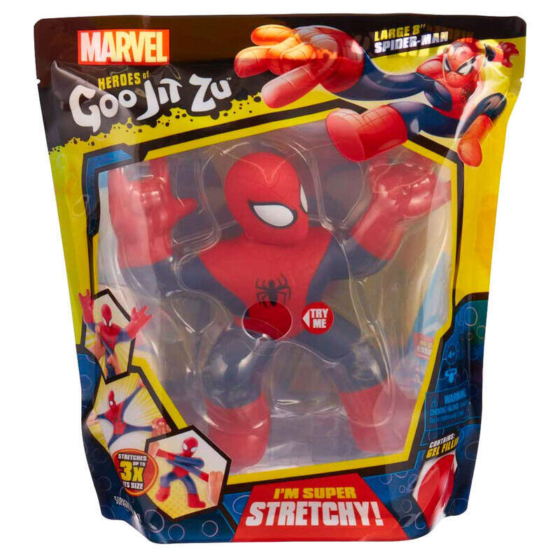 Super Figure Spiderman Marvel Heroes Goo Jit Zu 20CM