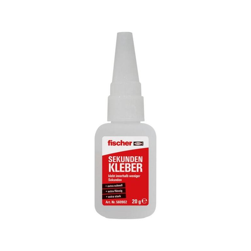 Fischer Superpegamento Gow, 20G Transparent 560902