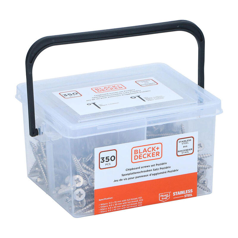 Black + Decker Surtido Screws Wood Ss