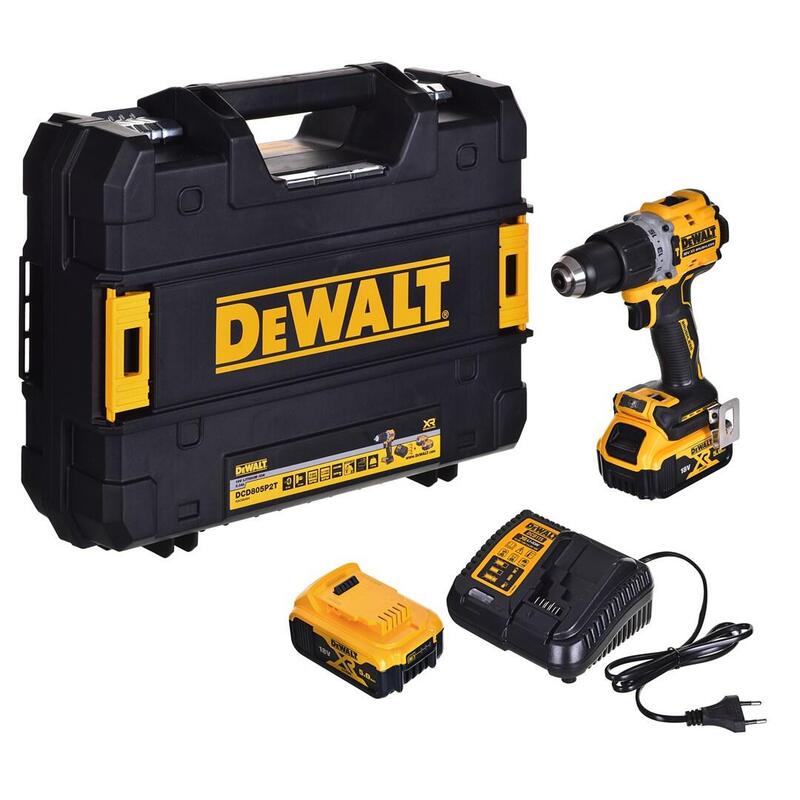 Dewalt Taladro/Excavadora DCD805P2T 18V 2X5,0AH Bl Tstak