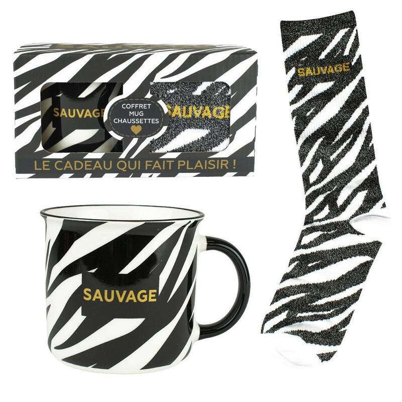 Enesco Mug + Socks Sauvage