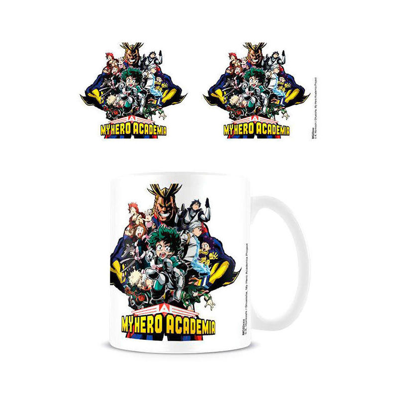 Mug Character Burst My Hero Academia