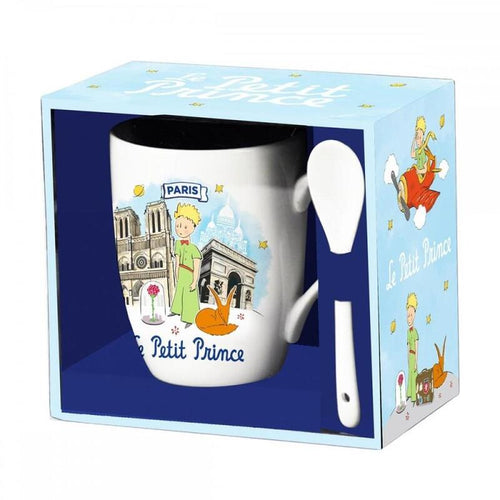 Enesco Mug With Cuchara Principito Arcoiris — image 1