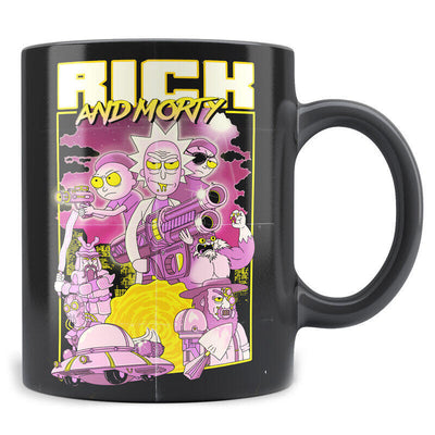 Mug Retro Poster Rick And Morty — image 1