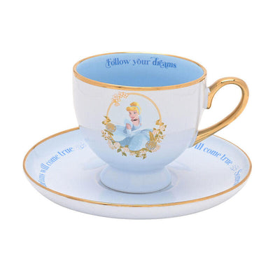 Mug Te And Platillo Cenicienta Princesas Disney — image 1
