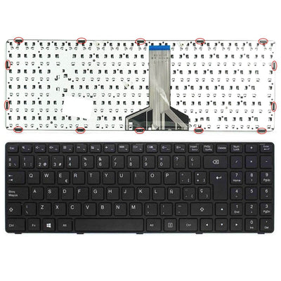 Keyboard Laptop Lenovo Ideapad 100-15IBD 100-15IBY 300-15 B50-80 5N20K25452 — image 1
