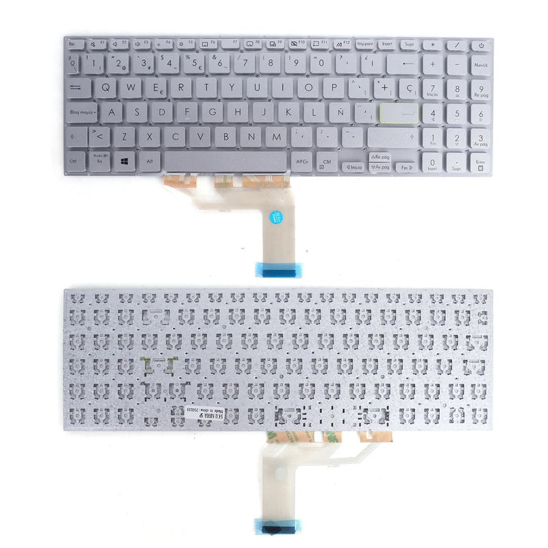 Keyboard Laptop Asus X513 Silver