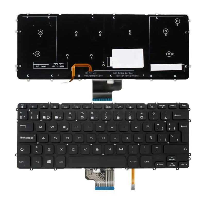 Keyboard Retroiluminado Laptop Dell Xps 15 9530