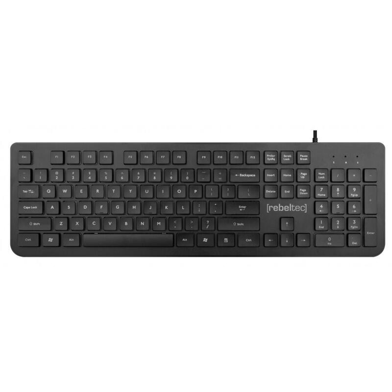 Keyboard USB Spiro Pelnowymiarowa