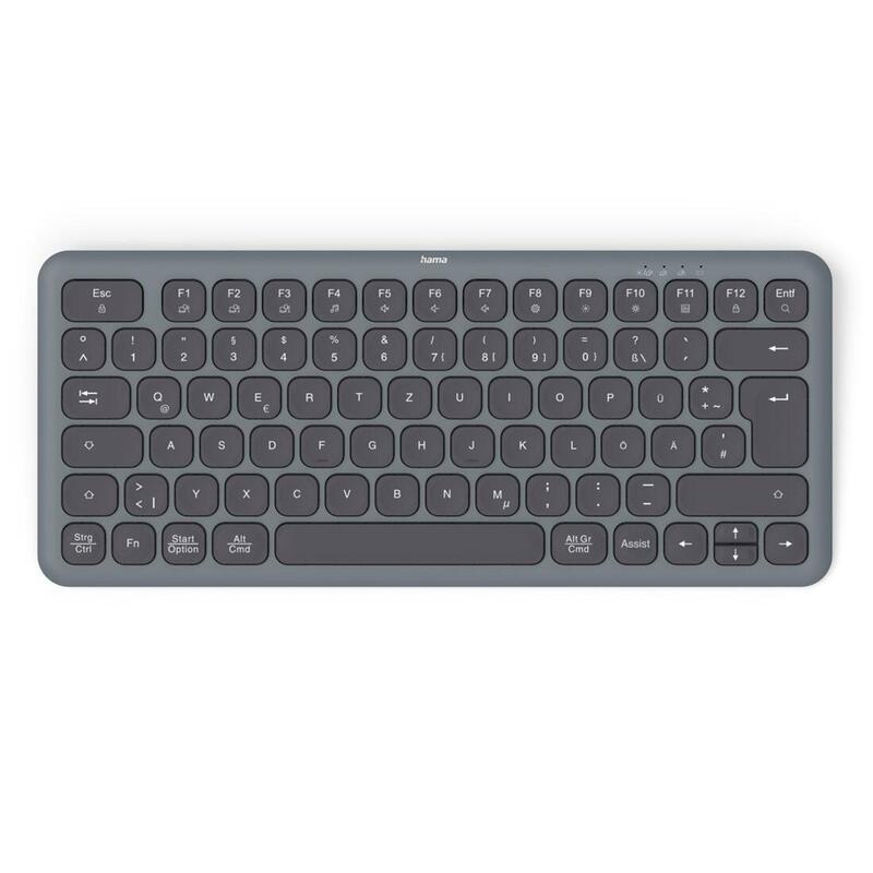 Keyboard WK-500 Multi Device Negro-gris