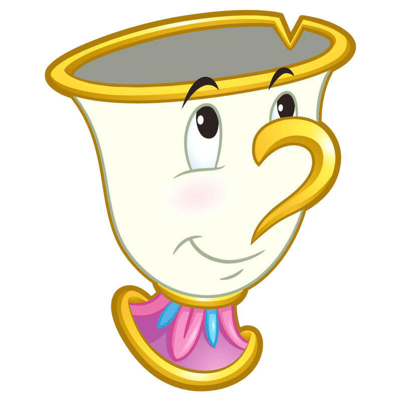 Towel Chip Bella And Bestia Disney Microfibra