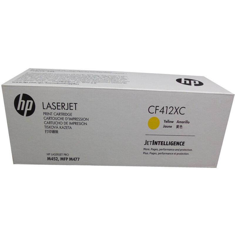 HP Toner Nr 410XC CF412XC Yellow 5K