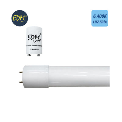 EDM Tubo LED T8 14W 1080LM 6500K Light Fria (EQ.30W) Ø2,6X90CM — image 1