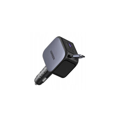 UGREEN 145W 3C1A Fast Car Charger With Retractable USB-C Cable — image 1