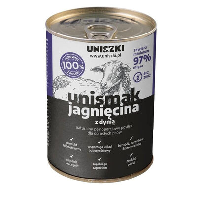 Uniszki Unismak Lamb With Pumpkin - Comida Húmeda Perros - 400G — image 1