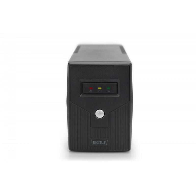 UPS Line-ineractive LED Basic, 600VA/360W, 1X12V/7AH, Avr, 2X Schuko Cee 7/3