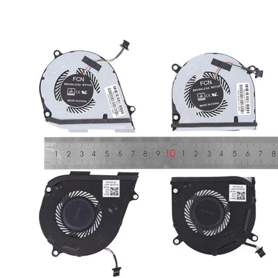 Fans CPU + GPU Laptop HP Envy X360 15-DS Dr TPN-W142 W143 — image 1