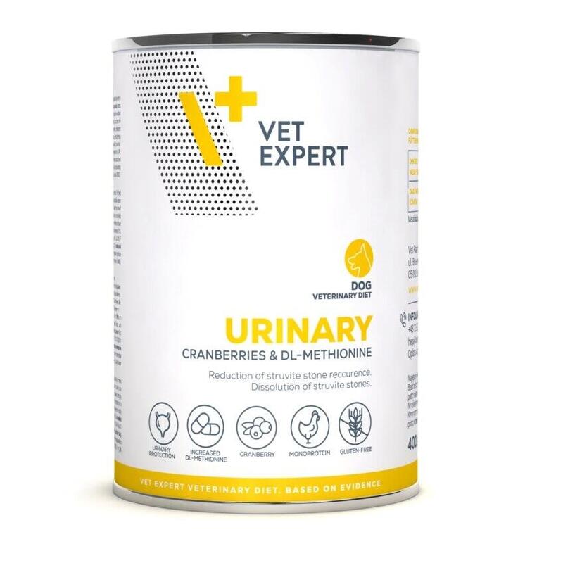 Vet Expert Urinary Chicken - Comida Húmeda Perros - 400G