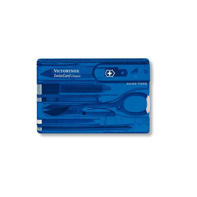 Victorinox Swisscard Classic Case Makeup And Manicure Blue Transparent Abs Sintéticos — image 1