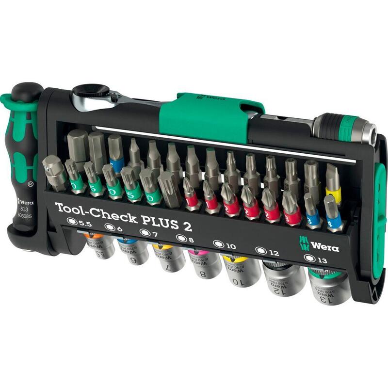 Wera 05049056001, Conjuntos Bits Black/Green
